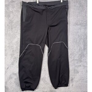 Klim Pants Men XL Inferno Black Mid/Base Layer Thermal Softshell Snowmobile 3155
